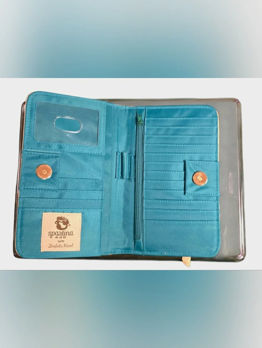 Spartina 449 Greetings From Collection - SC/NC Blue Ridge Mountains Snap Wallet